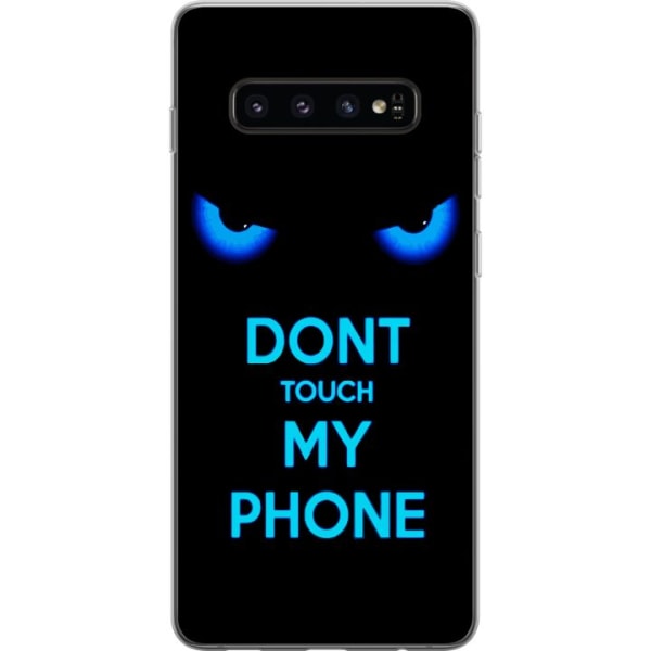 Samsung Galaxy S10 Läpinäkyvä kuori Älä Kuntoile