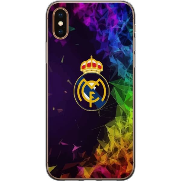 Kompatibelt Mobilskal till Apple iPhone XS Real Madrid