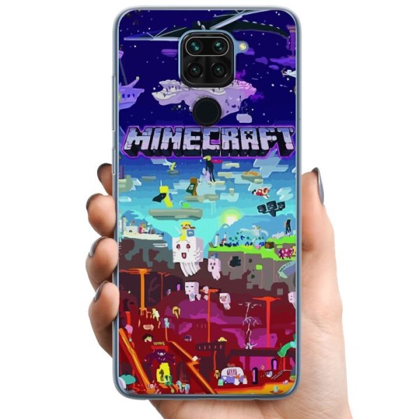 Xiaomi Redmi Note 9 TPU Mobilcover Minecraft