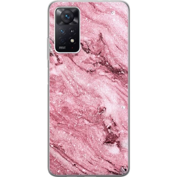 Xiaomi Redmi Note 11 Pro 5G Gennemsigtig cover rosa