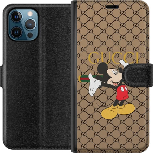 Kompatibel Tegnebogsetui til Apple iPhone 12 Pro Max GC Mickey Mus