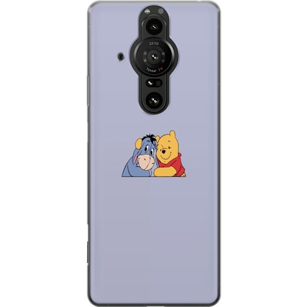 Sony Xperia Pro-I Gennemsigtig cover Nalle Puh og Æsel