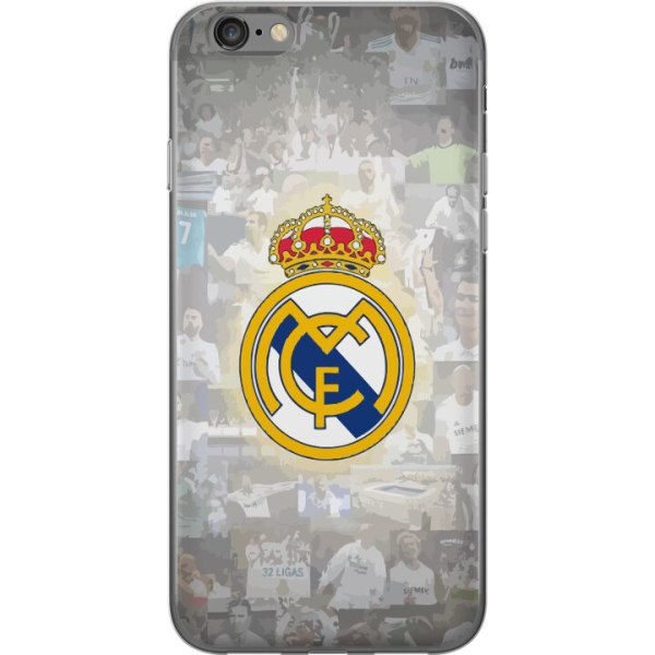 Apple iPhone 6 Genomskinligt Skal Real Madrid