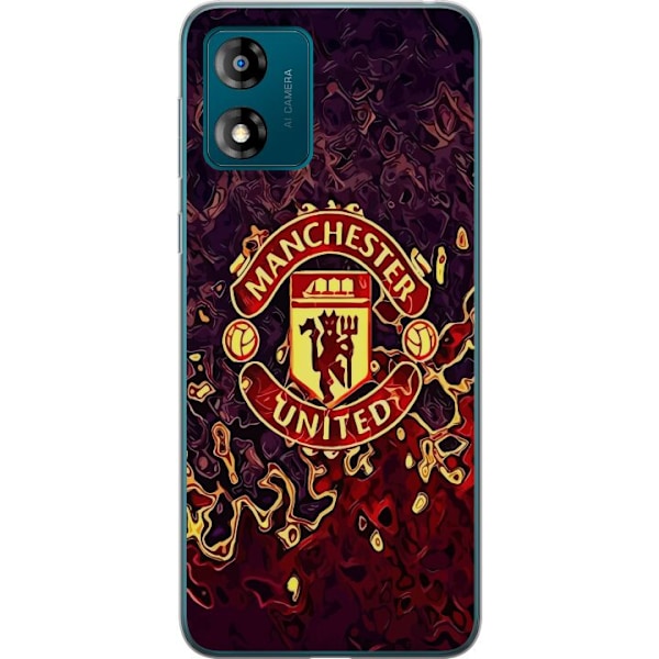 Motorola Moto E13 Gjennomsiktig deksel Manchester United
