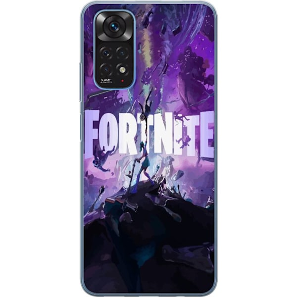 Xiaomi Redmi Note 11 Gennemsigtig cover Fortnite