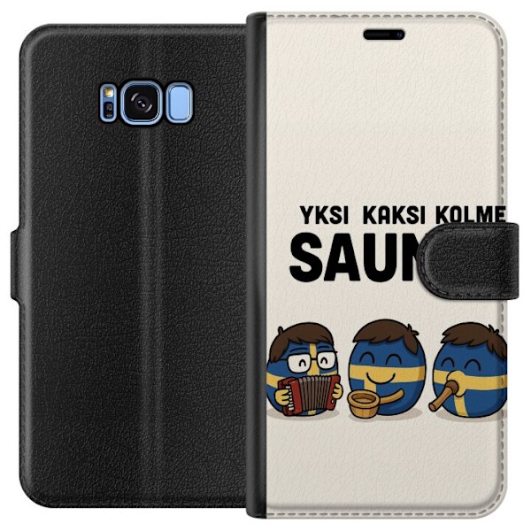 Samsung Galaxy S8 Tegnebogsetui Festivalen Kaj Bara Bada Sauna