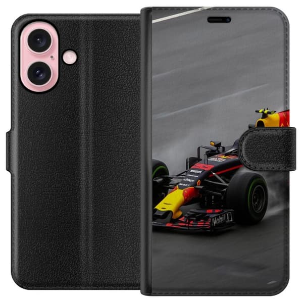 Kompatibel Tegnebogsetui til Apple iPhone 16 Formula 3