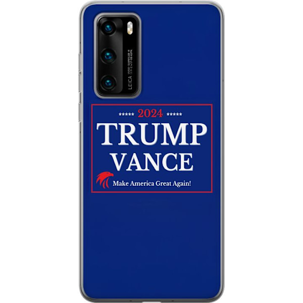 Huawei P40 Gjennomsiktig deksel Trump | Vance 2024