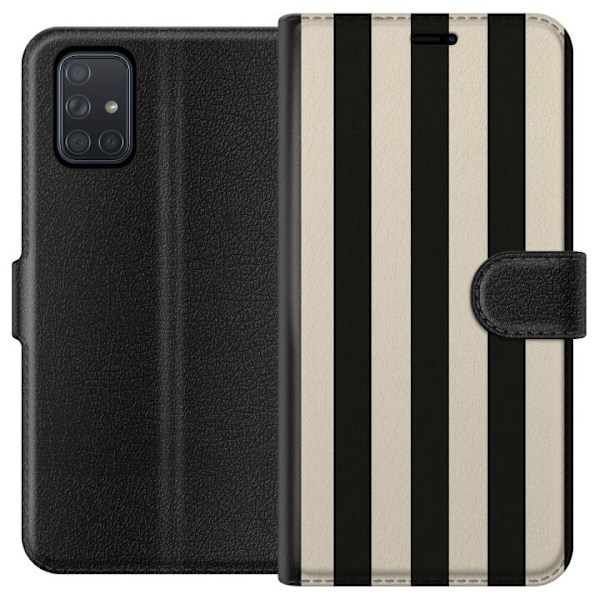 Samsung Galaxy A71 Lommeboketui Linjestrøm