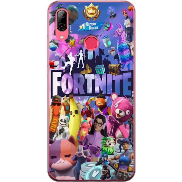 Huawei Y7 (2019) Gennemsigtig cover Fortnite Skins Emotes Batt