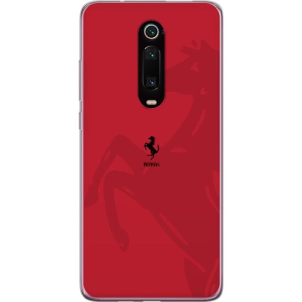 Xiaomi Mi 9T Pro  Gennemsigtig cover Ferrari