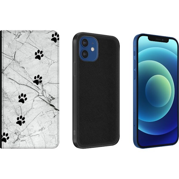 Apple iPhone 12  Tegnebogsetui Kopper
