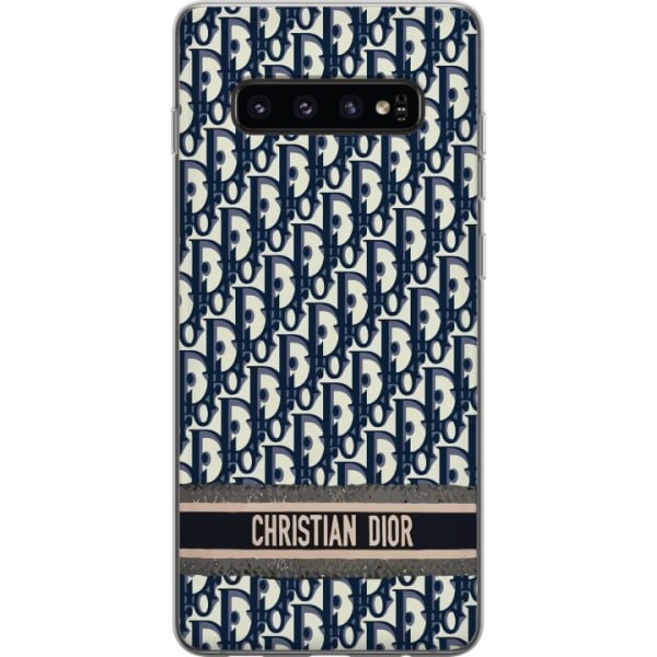 Samsung Galaxy S10 Gennemsigtig cover Christian Dior
