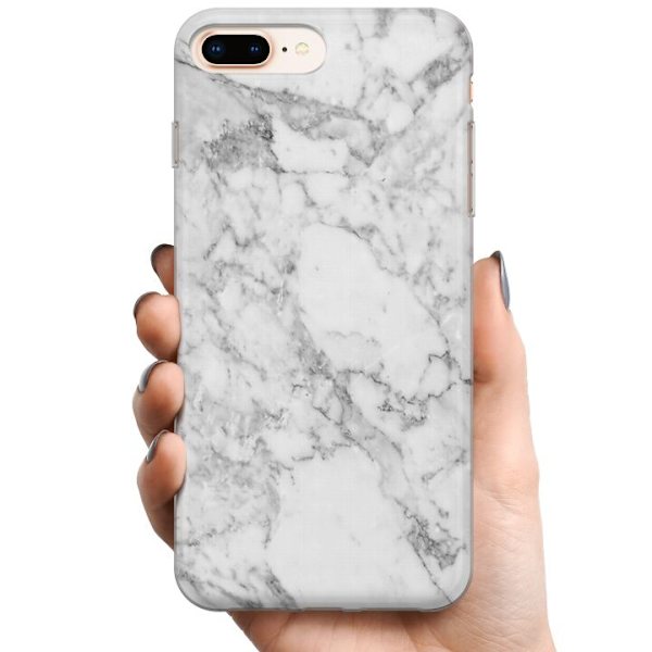 Kompatibelt Mobildeksel til Apple iPhone 8 Plus Marmor