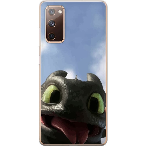 Samsung Galaxy S20 FE Genomskinligt Skal How to Train Your Dragon (Draktränaren)