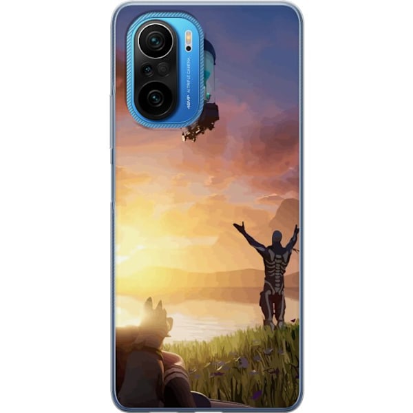 Xiaomi Poco F3 Gennemsigtig cover Fortnite