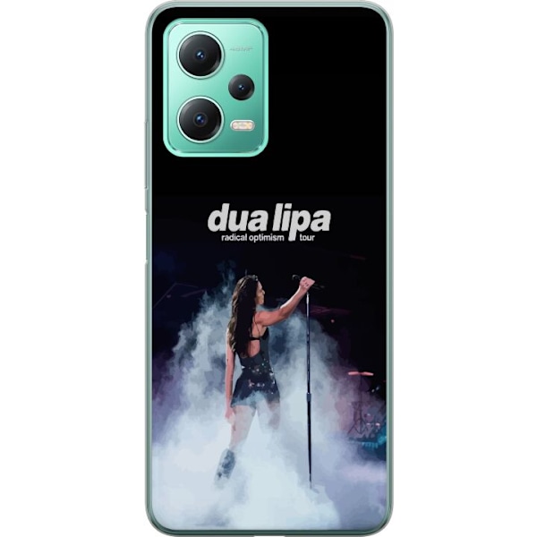 Xiaomi Redmi Note 12 Genomskinligt Skal Dua Lipa – Signature Looks & Vibes
