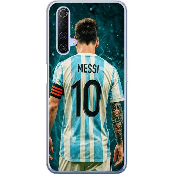Realme X50 5G Läpinäkyvä kuori Messi