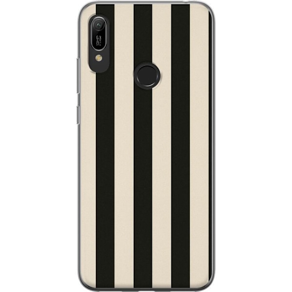 Huawei Y6 (2019) Gennemsigtig cover Linje Flow