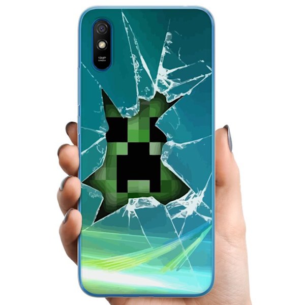 Xiaomi Redmi 9AT TPU Mobildeksel MineCraft