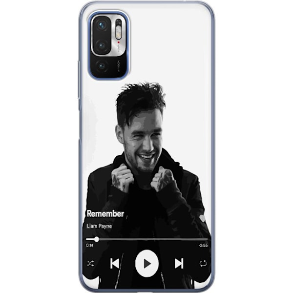 Xiaomi Redmi Note 10 5G Läpinäkyvä kuori Liam Payne