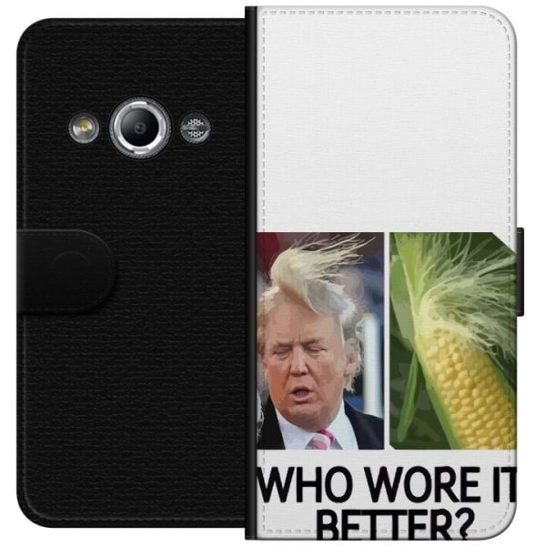 Samsung Galaxy Xcover 3 Lompakkokotelo Trump