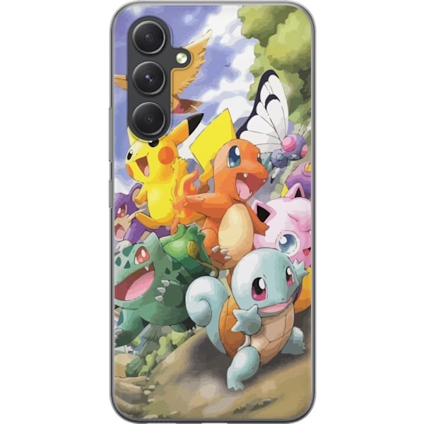 Samsung Galaxy S24 FE Gjennomsiktig deksel Pokemon