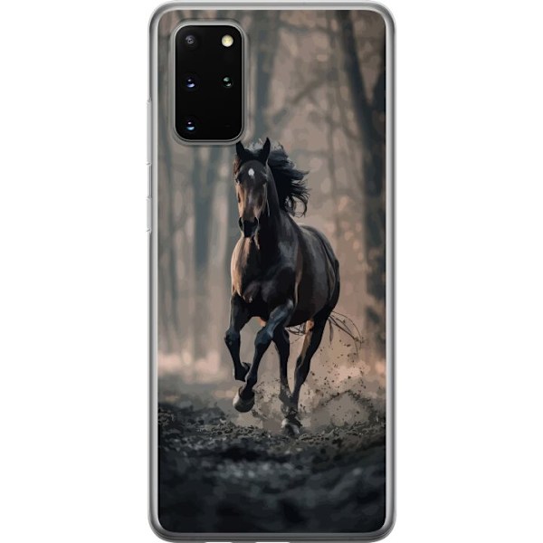 Samsung Galaxy S20+ Gjennomsiktig deksel Springende Hest