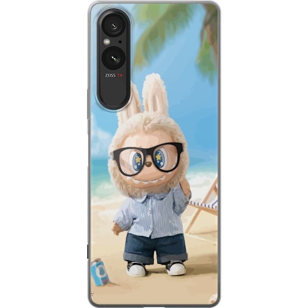 Sony Xperia 5 V Läpinäkyvä kuori Labubu Tummat Unelmat