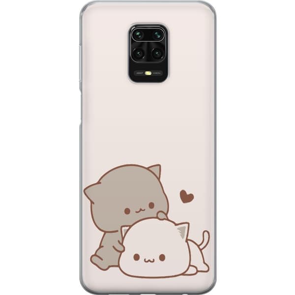 Kompatibel Mobilcover til Xiaomi Redmi Note 9S Kawaii Søde Katte