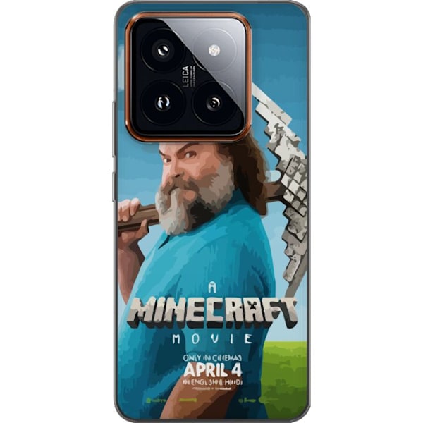 Xiaomi 14 Pro Läpinäkyvä kuori Minecraft-elokuva
