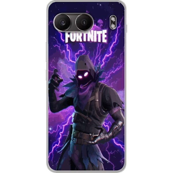 OnePlus Nord 4 Läpinäkyvä kuori Fortnite Raven