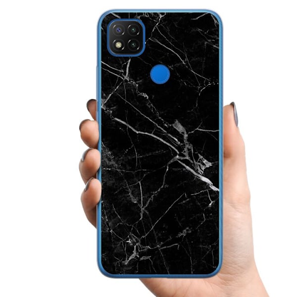 Xiaomi Redmi 9C TPU Mobilskal Marmor