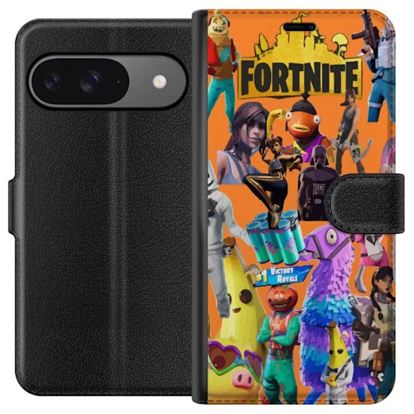 Google Pixel 9 Lommeboketui Fortnite