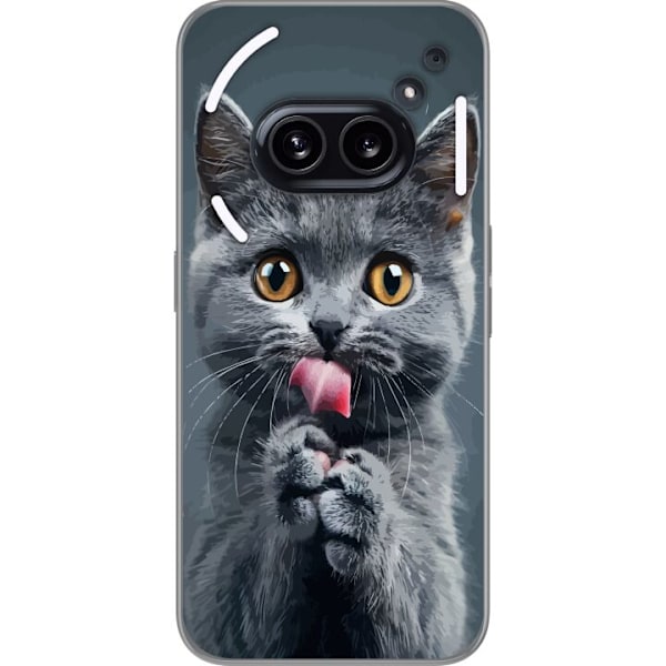 Nothing Phone (2a) Gennemsigtig cover Kat