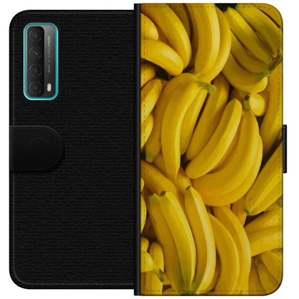 Huawei P smart 2021 Tegnebogsetui Banan mønster
