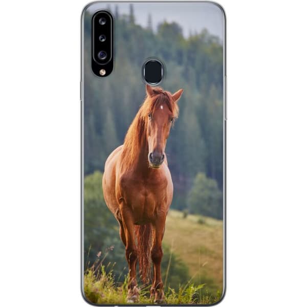 Kompatibelt Mobildeksel til Samsung Galaxy A20s Hester