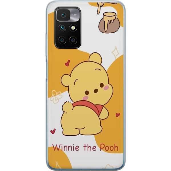 Xiaomi Redmi 10 Gennemsigtig cover Nalle Puh