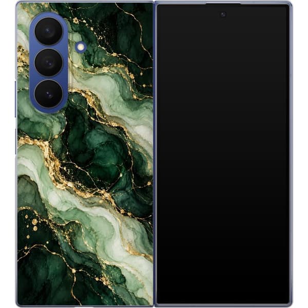 Kompatibelt Mobildeksel til Samsung Galaxy Z Fold7 Smaragdagat grønn