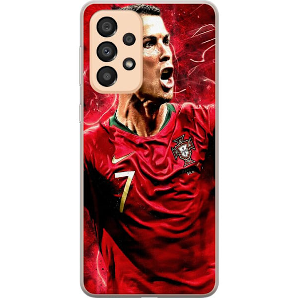 Samsung Galaxy A33 5G Genomskinligt Skal Ronaldo