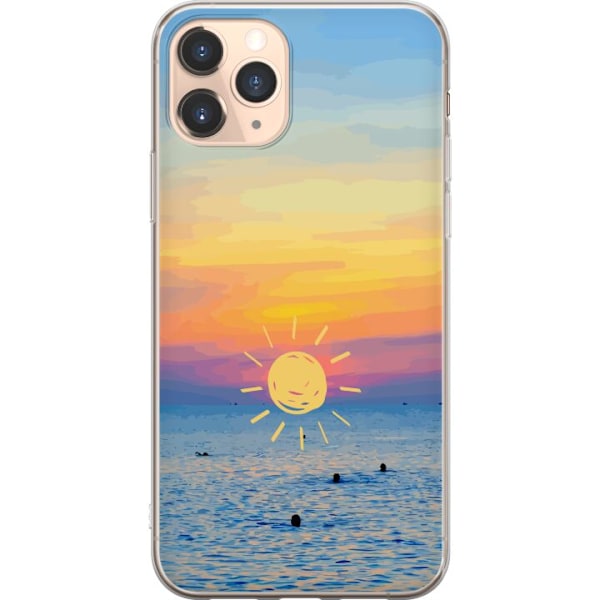 Apple iPhone 11 Pro Gennemsigtig cover Solnedgang