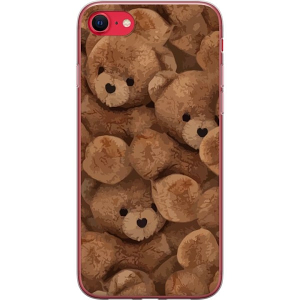 Apple iPhone 16e Gennemsigtig cover Teddybjørne