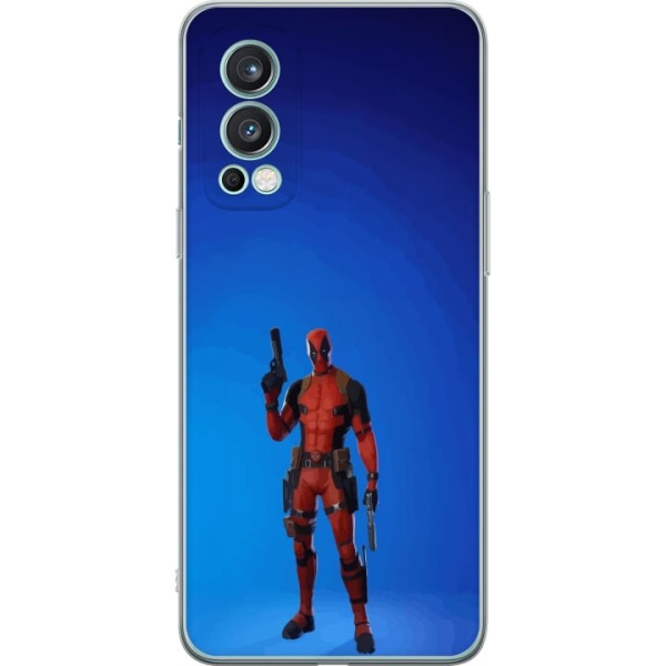 OnePlus Nord 2 5G Läpinäkyvä kuori Fortnite - Spider-Man