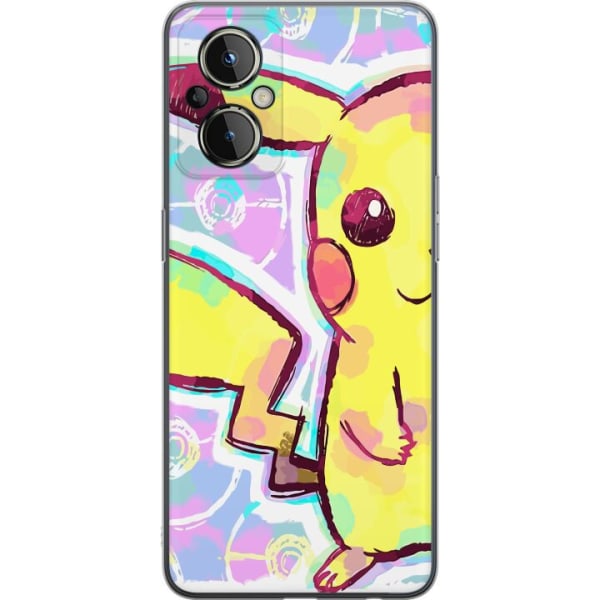 OnePlus Nord N20 5G Genomskinligt Skal Pikachu 3D