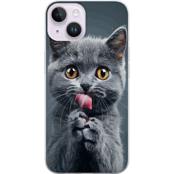 Apple iPhone 14 Plus Gennemsigtig cover Kat