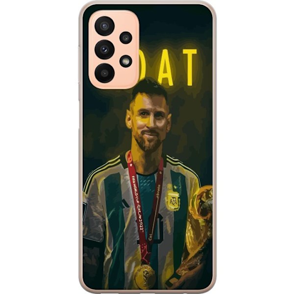 Samsung Galaxy A23 Gennemsigtig cover Ged Messi