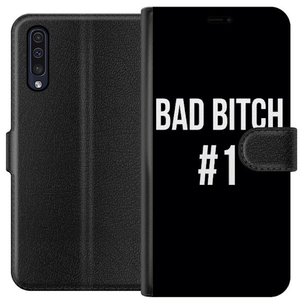 Samsung Galaxy A50 Plånboksfodral Bad Bitch #1