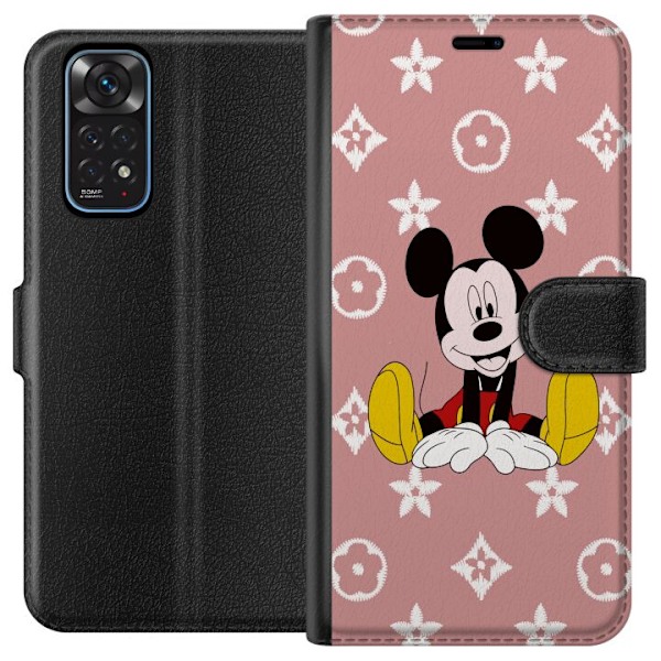 Xiaomi Redmi Note 11 Tegnebogsetui Mickey Mouse