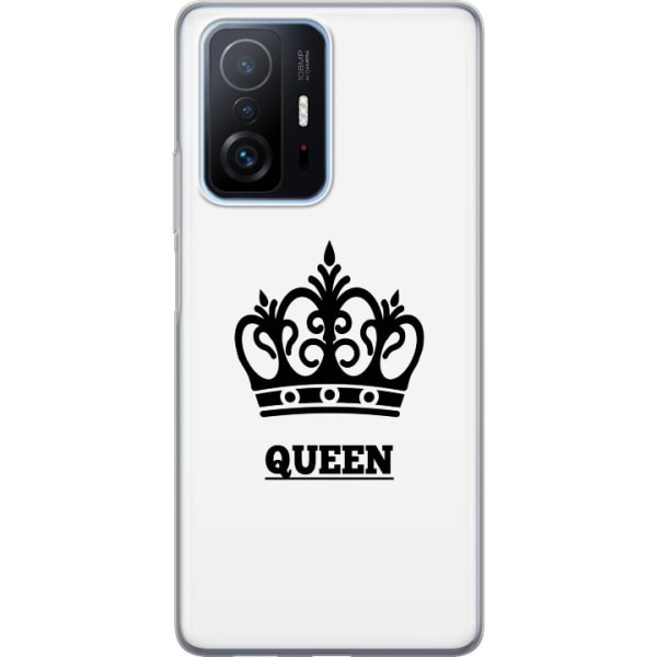 Xiaomi 11T Pro Läpinäkyvä kuori Kuningatar