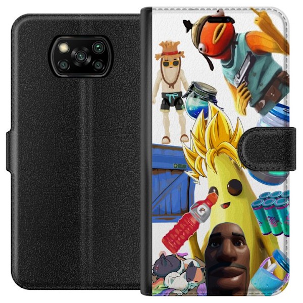 Xiaomi Poco X3 NFC Lommeboketui Fortnite